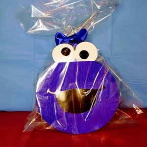 Sesame Street Cookie Monster diaper cake